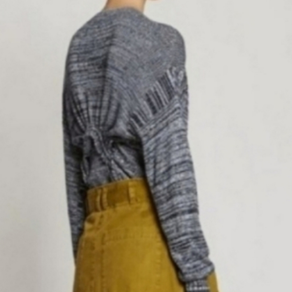 Proeza Schouler Marl Silk Sweater Knit Top Size XS